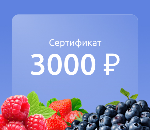 Сертификат 3000
