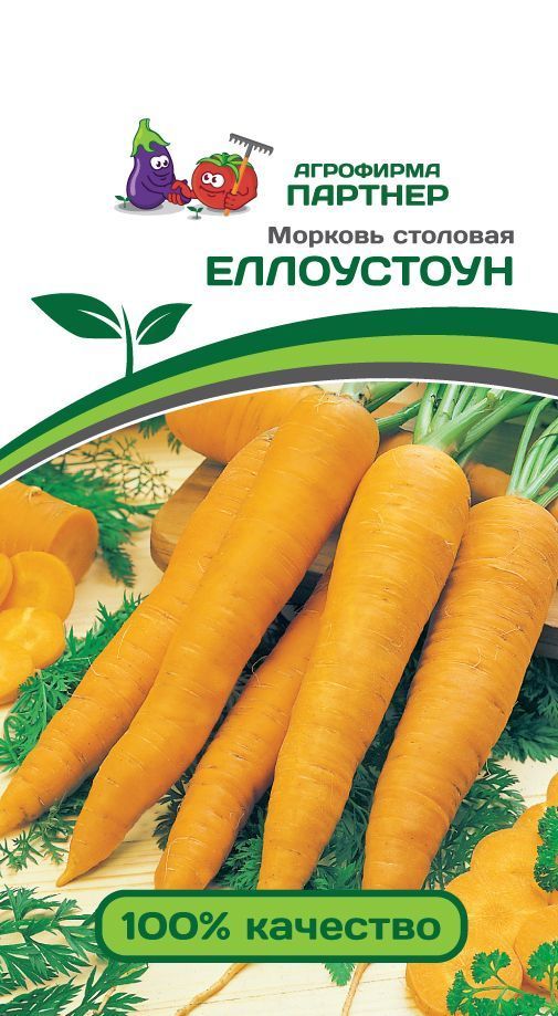 Морковь Еллоустоун 150 шт. (Голландия) Н19