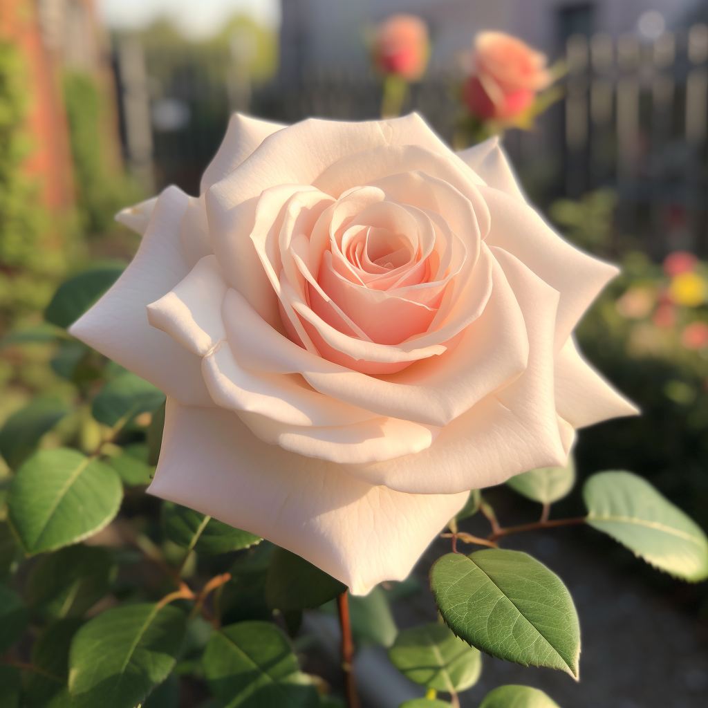 Роза чайно-гибридная Клер Оушен
